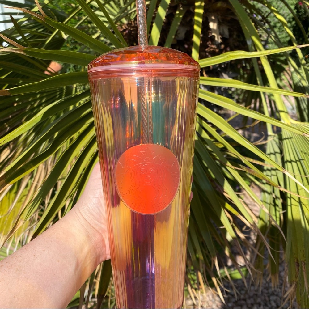Rose Gold Starbucks Dome Cup